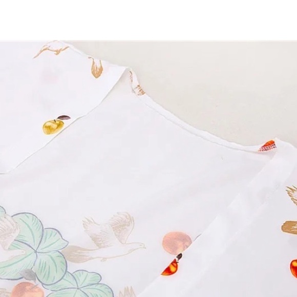 Blue Bird Fruit Blossoms
Kimono Duster
$74 $74 Size: Various - Picture 4 of 6